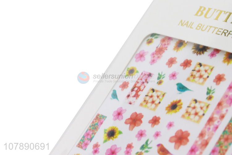 Factory direct sale creative ladies nail stickers decorative stickers