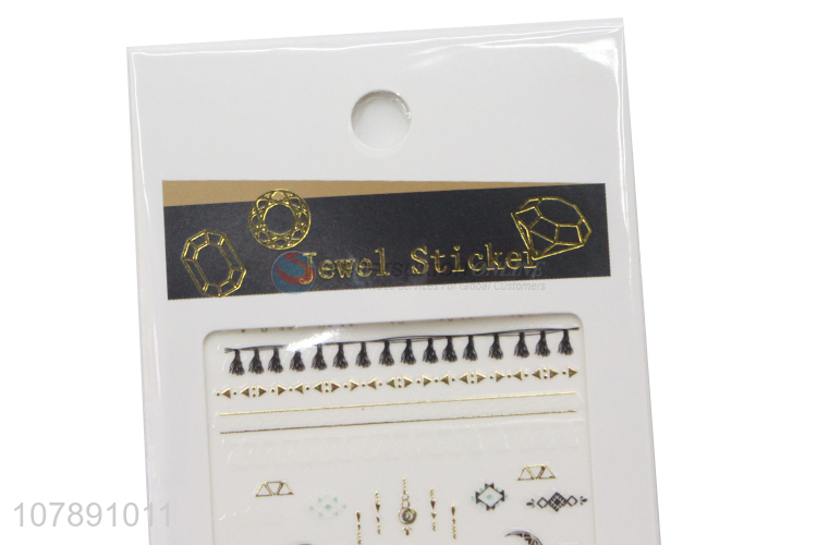 Good quality multiple styles mini stickers paper ladies nail stickers