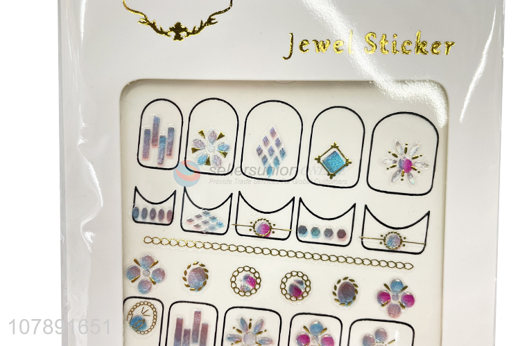 China factory wholesale DIY ladies nail art stickers decoration