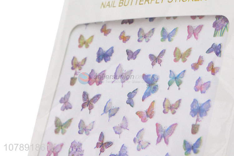 Best selling decorative lady nail art stickers for gifts