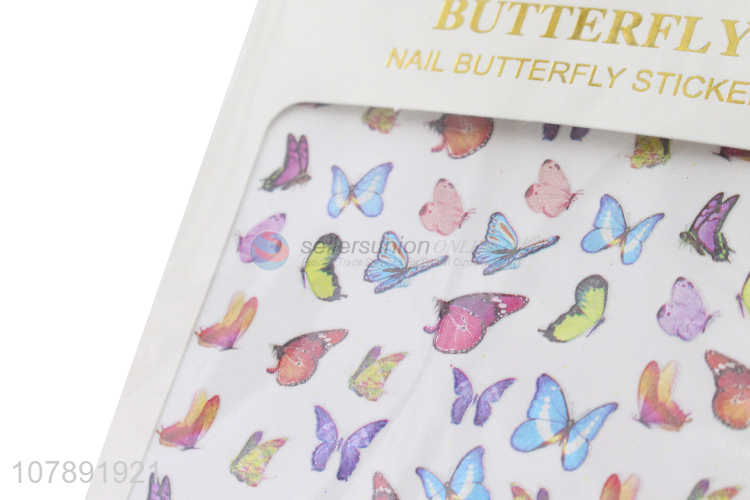 Most popular safety non-toxic lady beauty nail art stickers