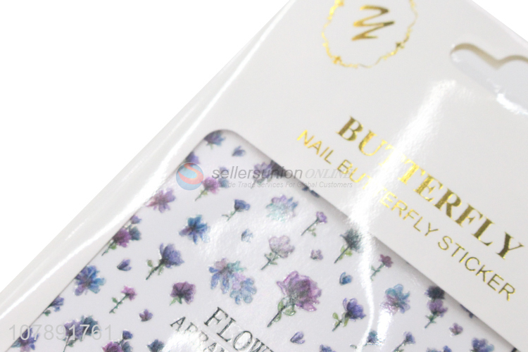 Hot sale long lasting nail stickers for nail decoration