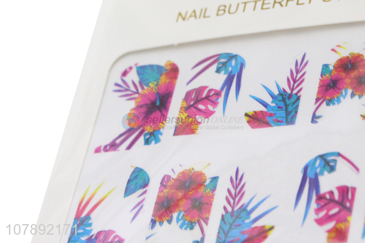 Fashion style beauty nail wraps nail decoration stickers