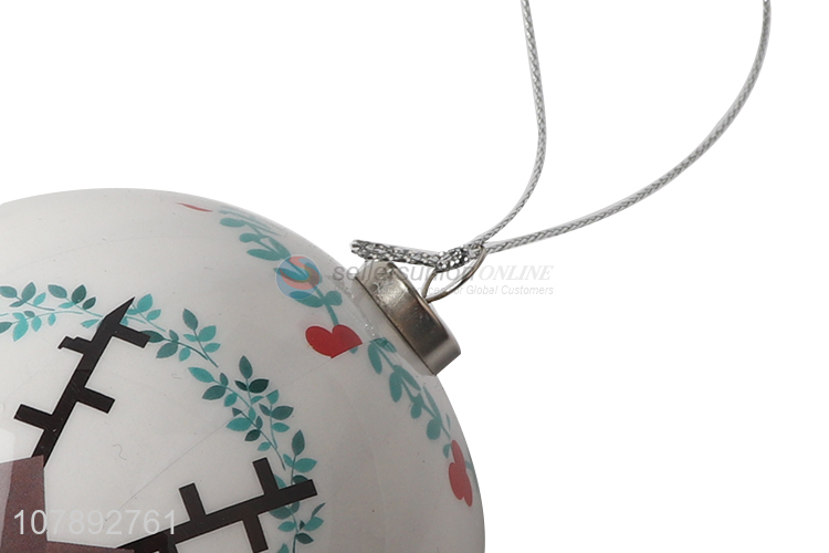 China factory hanging ornaments christmas ball for sale