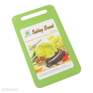 Popular Plastic Cutting Board Fashion Kitchen Chopping Board