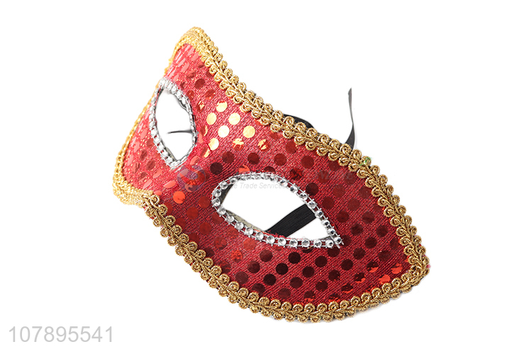 Popular products lady half face mask masquerade party mask
