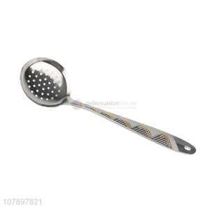 New product silver spoon stainless steel hot pot colander