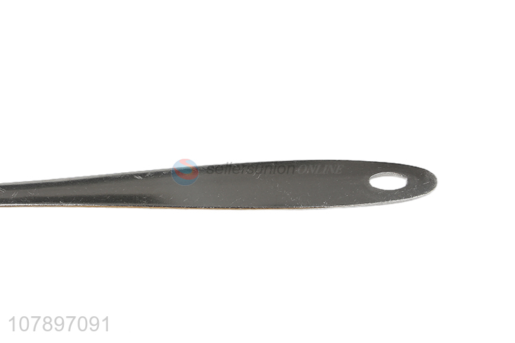 Good wholesale price silver stainless steel cooking spatula