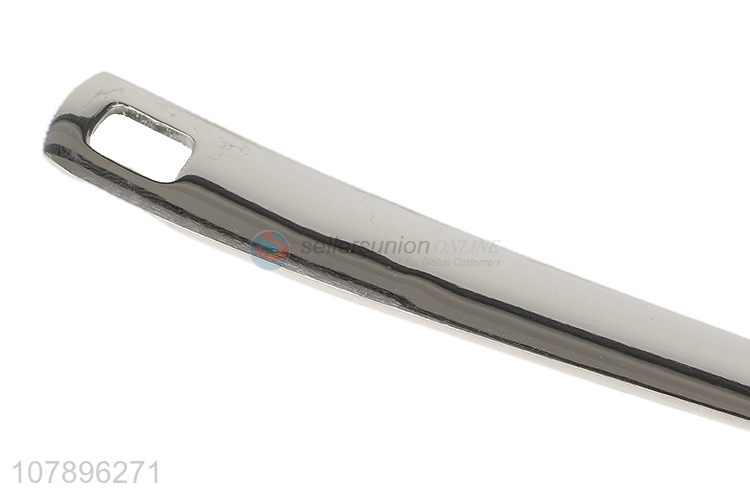 Good price silver stainless steel household cooking spatula