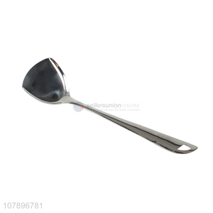 Factory wholesale silver long handle stainless steel colander