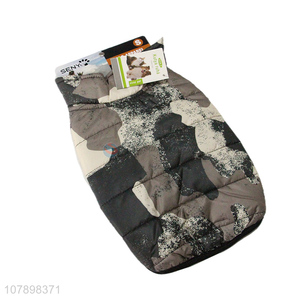 High quality pet supplies camouflage color dog padded coat dog jacket