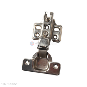 Hot selling silver metal iron hydraulic hinge for furniture