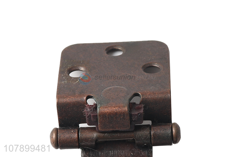 Hot sale distressed retro metal box hinge home hardware accessories