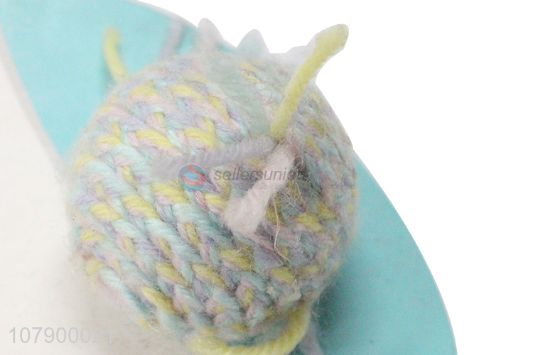 Good Quality Woolen Yarn Ball Cat Toy Cat Training Toy