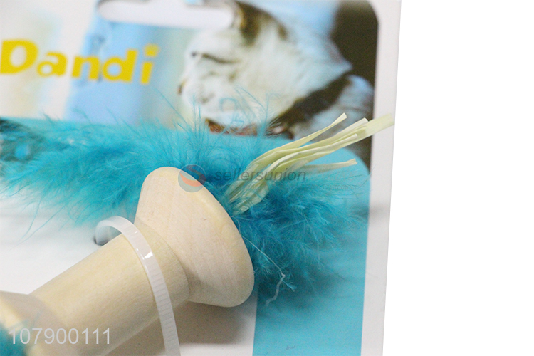 Personalized Design Feather Cat Toy Pet Playing Toy