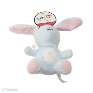 Good Sale Cute Stuffed Rabbit Interactive Toy For Pet