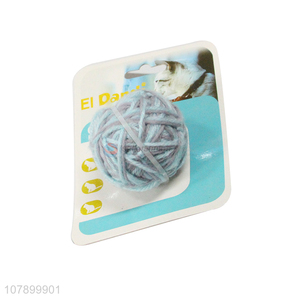 High Quality Woolen Yarn Ball Interactive Pet Cat Toy