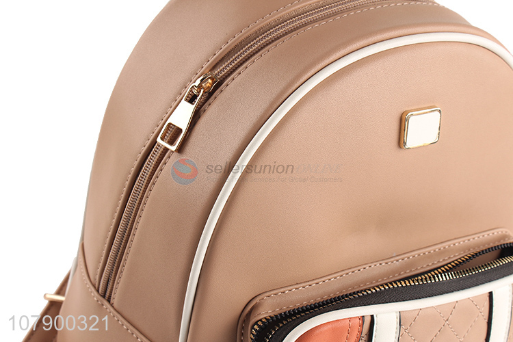 New Style Ladies PU Leather Backpack For Holiday And Travel