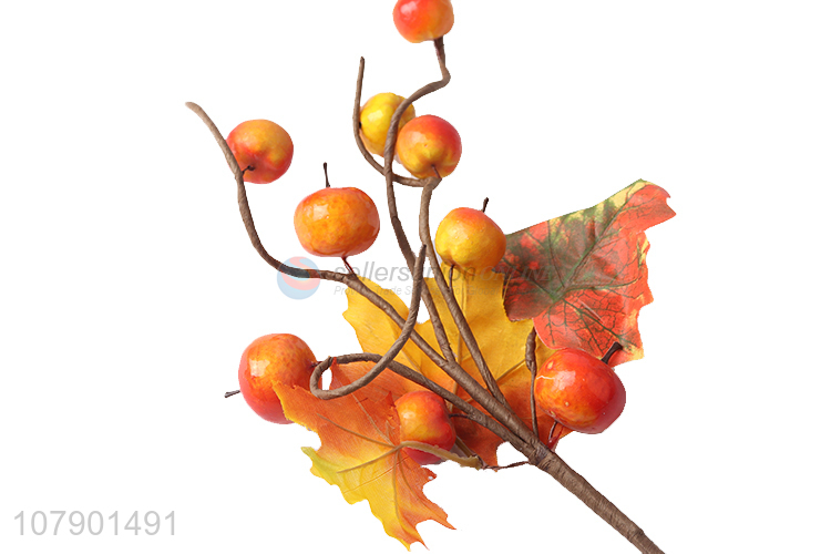 Hot sale autumn theme artificial berry flower branch wholesale