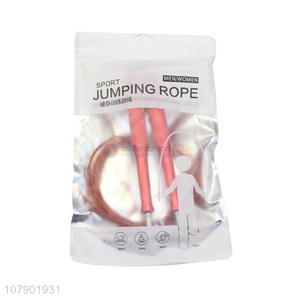China factory high-end aluminum alloy fitness jumping <em>rope</em> <em>skipping</em> <em>rope</em>