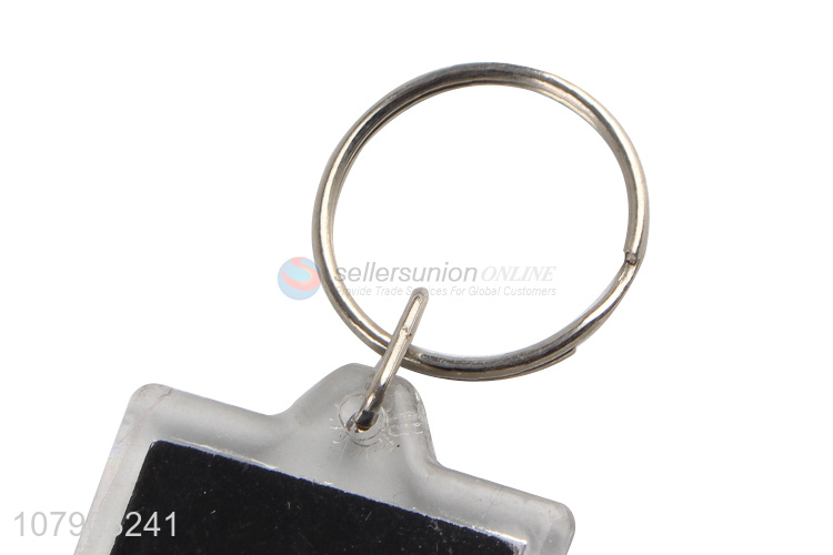 Custom Acrylic Tag Keychains Fashion Key Chain Cheap Souvenir
