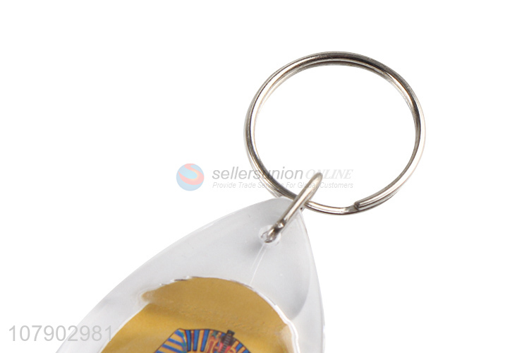 Hot Selling Acrylic Pendant Keychain Fashion Key Ring