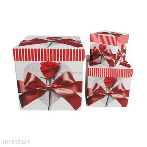 Good quality multi-size printing folding box holiday gift box