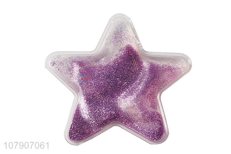 Online wholesale reusable hot and cold gel glitter sleeping eye mask