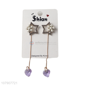 New arrival delicate design women decorative jewelry earrings