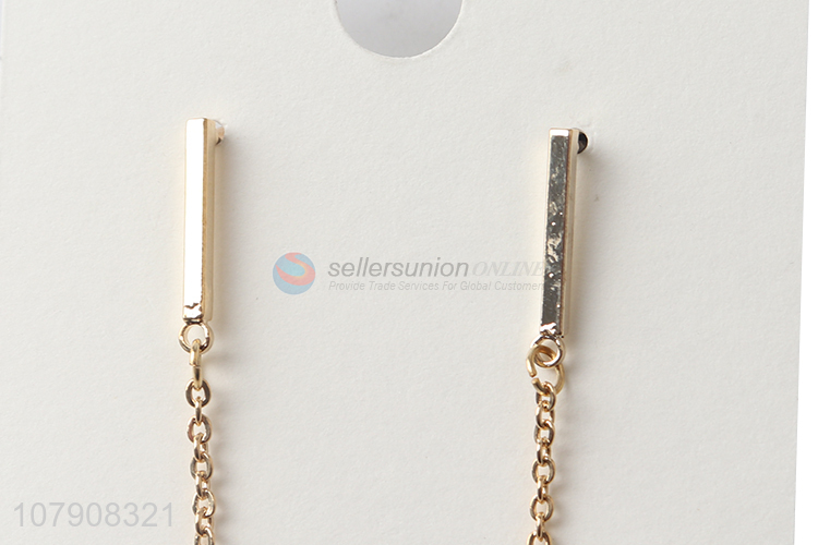 Wholesale from china long fashion women earrings for jewelry