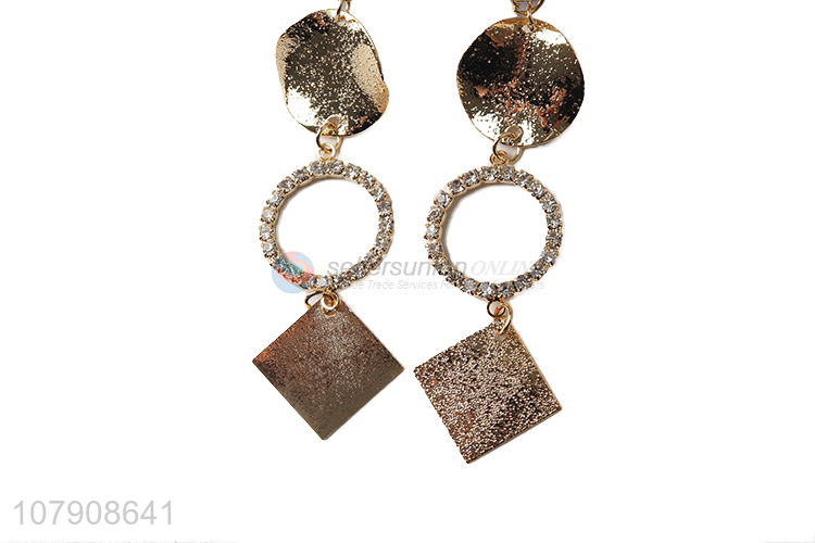 Popular products decorative geometry pendant earrings accessories wholesale