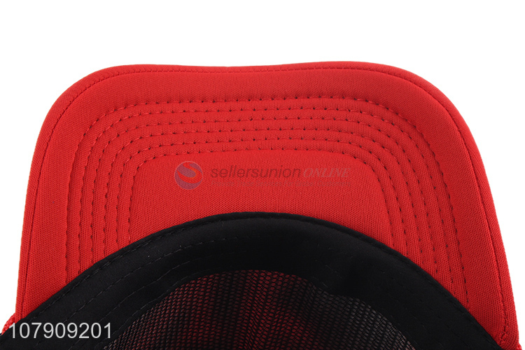 Fashion design outdoor washed mesh baseball hat for men and women