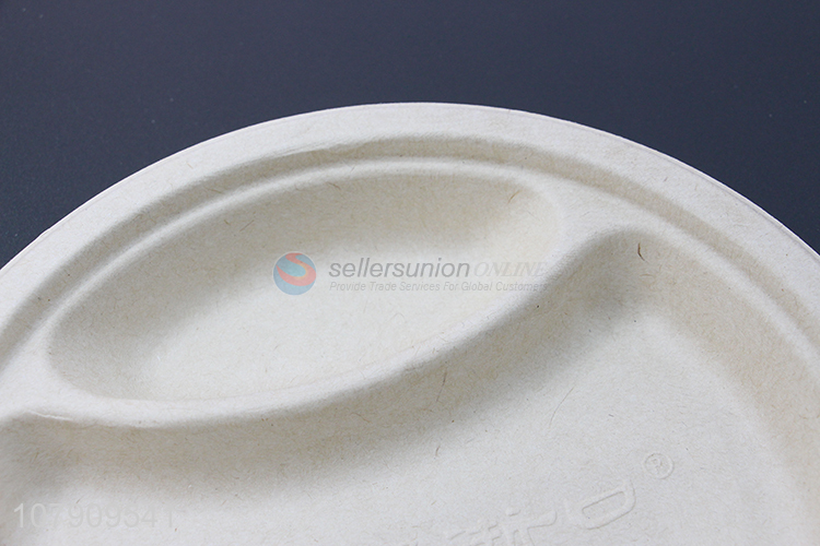 Good wholesale price white disposable round dinner plate