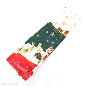 Good Quality Christmas Table Cloth Colorful Table Cover