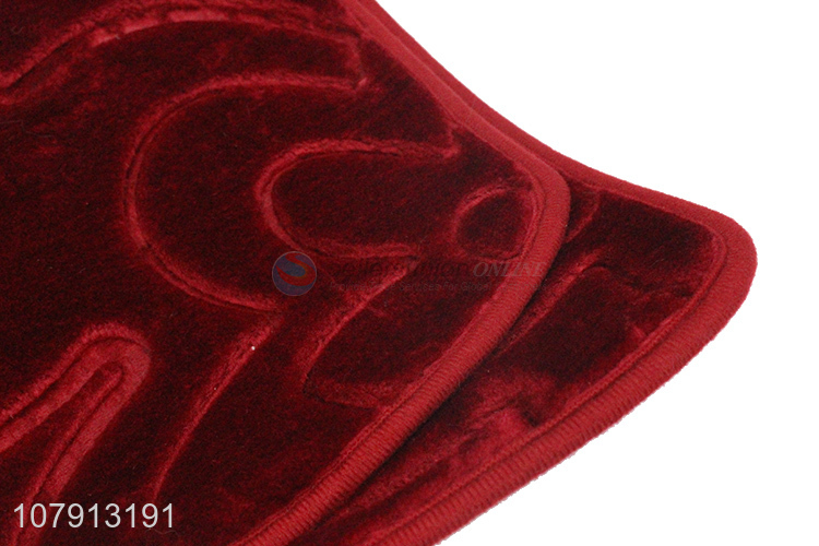 High quality household soft polyester printed carpet for bedroom