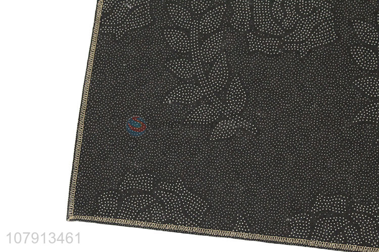 Fashion style household decoration mixed gold diamond velvet carpet
