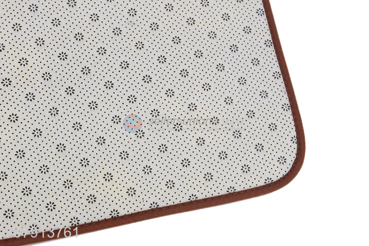 New product soft household three-piece carpet with top quality