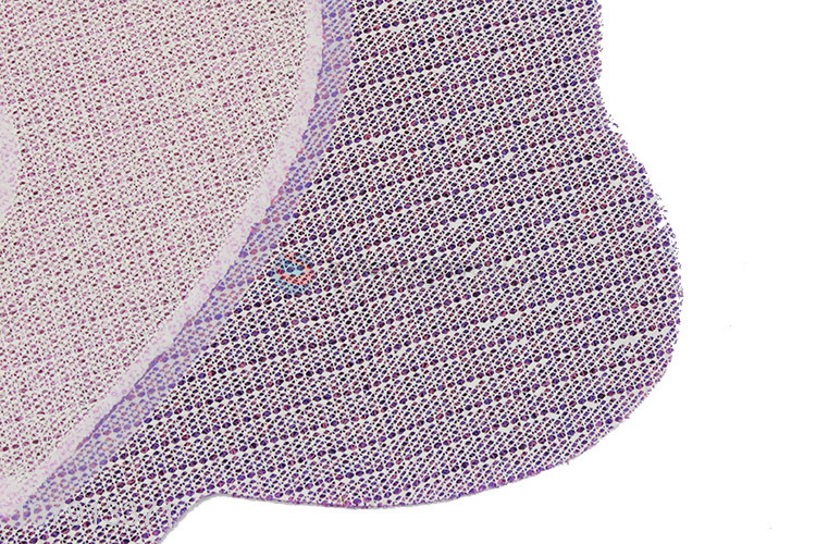 High quality lace peach heart pattern carpet with cheap price