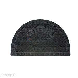 High quality living room oval PVC letter pattern carpet for sale