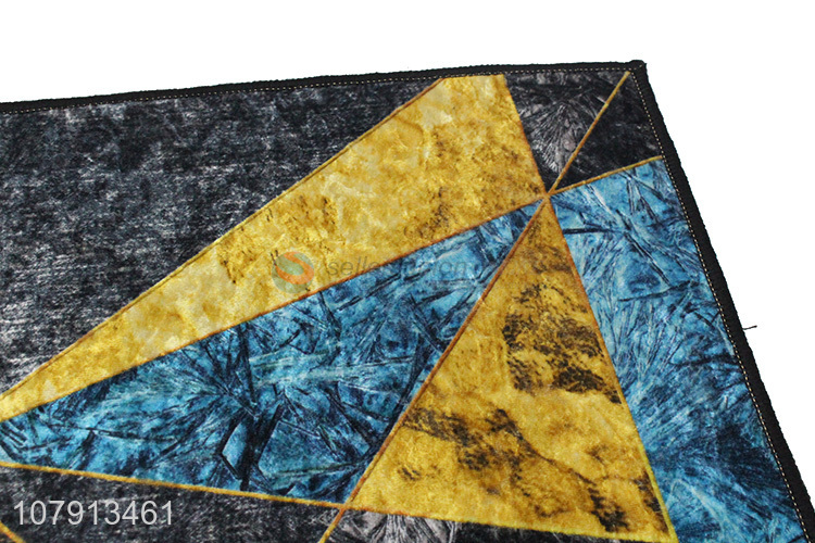 Fashion style household decoration mixed gold diamond velvet carpet