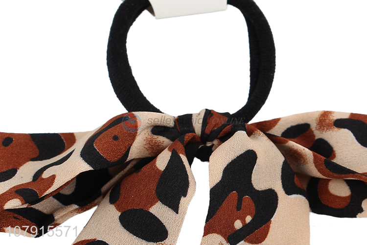 Hot Sale Elastic Hair Rope Long Ponytail Streamer Bow Band Scrunchies