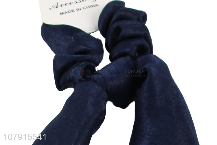Latest Ladies Long Ponytail Streamer Hair Scrunchies Elastic Hair Rope