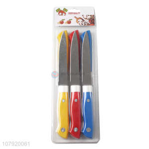 Good Sale 6 Pieces Stainless Steel Fruit Knife Vegetable Knife