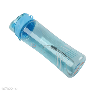 Yiwu wholesale blue plastic portable drinking bottle