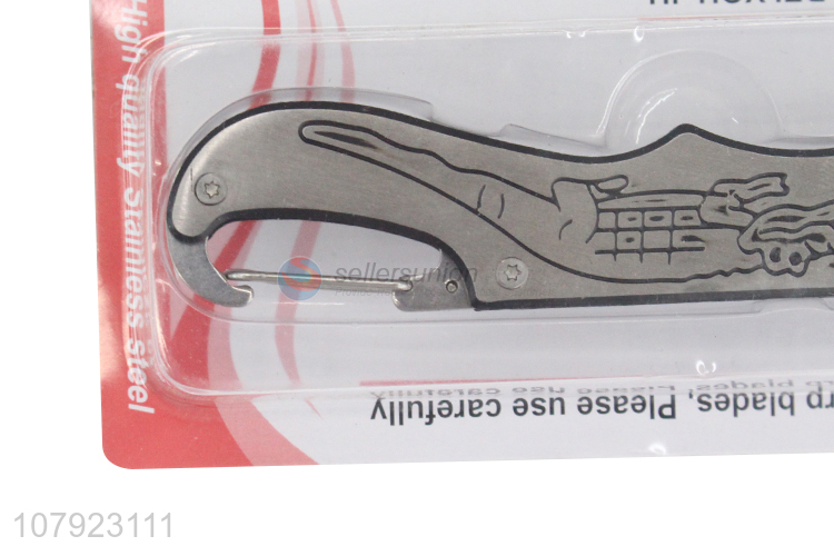 Wholesale stainless steel camping high hardness folding knife