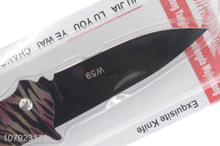 New arrival multifunction stainless steel folding fruit knife