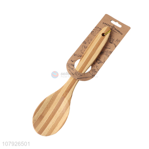 Wholesale cheap kitchen utensils healthy food grade wooden mix cooking spoons