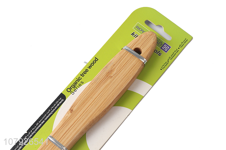 New product kitchen accessories food grade wooden cooking spoon for sale