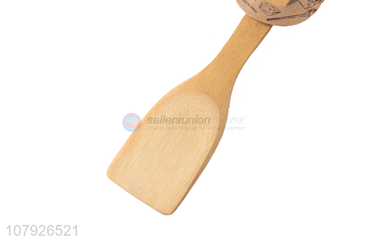 Factory direct sale cooking tools biodegradable bamboo frying spatula egg turner