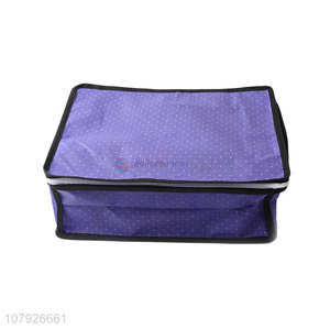 Yiwu wholesale purple multi-purpose household clothes storage bag